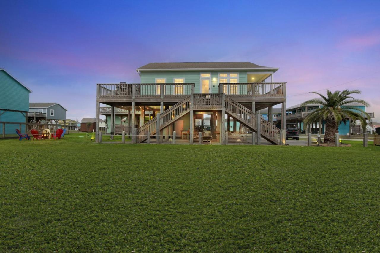 Steps To Beach Golf Cart About Time Beach Retreat Bolivar Peninsula Exterior foto