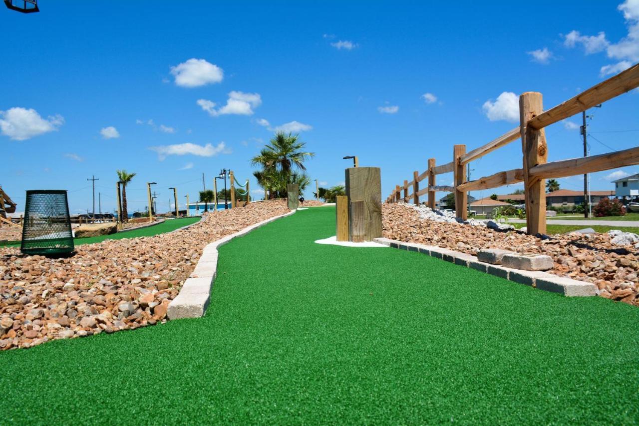 Steps To Beach Golf Cart About Time Beach Retreat Bolivar Peninsula Exterior foto